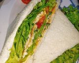 Foto langkah ke 5 dari resep 61|Sandwich telur sosis simpell sat set.