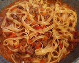 Foto del paso 6 de la receta: Tagliatelli al ragú a la bolognese