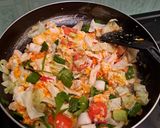 Foto langkah ke 7 dari resep Spaghetti Goreng Jawa Pedas.