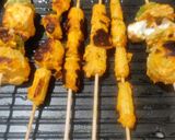 A picture of step 4 of Baby corn barbecue.