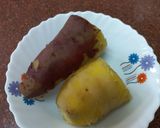 A picture of step 1 of Stir Fry Sweet Potato.