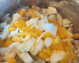 A picture of step 3 of My low carb/keto turkey lasagne.