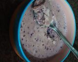 A picture of step 2 of Grape Nicecream 😋😉.