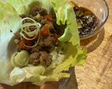 A picture of step 6 of Minced Beef & Rice Ssam.
