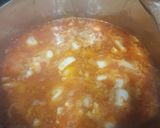 A picture of step 5 of Meatballs with Cuttlefish and Shrimp Tails.