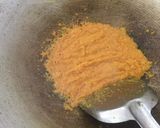 A picture of step 3 of Coconut milk fish.