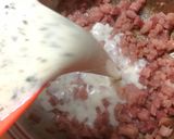 Pirított burgonyagombóc carbonara mártással🥣 recept fázis 4 fotója