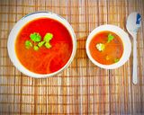 A picture of step 8 of Cherry 🍒 Tomato Rasam-Light South Traditional King Soup-Authentic Appetizer😋.