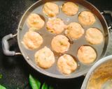 A picture of step 3 of MINI MASALA PANIYARAM (made from Idli Batter).
