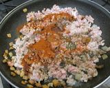 Slow cooker 🕰️ jambalaya 🌶️ magyaros 🇭🇺 változat darált hússal🍖és erdei 🌲 gombával 🍄 recept fázis 5 fotója