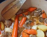 A picture of step 2 of Turkey Navarin with Spring Vegetables.