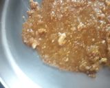 A picture of step 5 of Mango custard with caramel flavour.