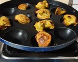 A picture of step 8 of Cauliflower Fritters (less oil Cooking : Without Frying).