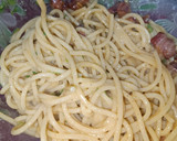 Foto del paso 5 de la receta: Spaghetti a la carbonara con huevo fresco