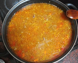 Foto del paso 3 de la receta: Arroz amarillo semicaldoso con carne y verdura