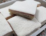 Foto del paso 31 de la receta: 🥪 Sándwiches de miga - variedad 🥪 Queso roquefort, atún, tomate, huevo, ananá, cantimpalo, jamón
