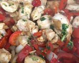 Foto del paso 5 de la receta: Pollo con piña y pimienta en Salsa de Mostaza Fit