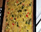 Foto del paso 3 de la receta: Tarta de zapallitos de harina integral