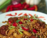 Foto langkah ke 7 dari resep Mie Goreng Saus Tiram.