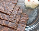 A picture of step 6 of Ragi thepla.