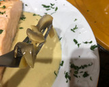 Foto del paso 11 de la receta: Salmón en salsa de cava con alcachofa y champiñones