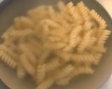 A picture of step 2 of Macaroni schotel - my sister’s recipe.