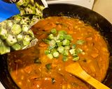 秋葵濃湯蓋飯 Gumbo的食譜步驟9照片