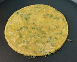 A picture of step 3 of Gujarati Methi Thepla 🤤.