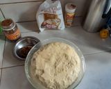 A picture of step 4 of Cinnamon rolls.