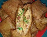 Foto langkah ke 4 dari resep Martabak Kornet Mini.