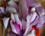 Foto langkah ke 3 dari resep Tumis Bihun, sayuran dan Jamur Kuping.