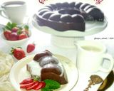 Foto langkah ke 3 dari resep Chocolate Pudding with Vanilla Vla.