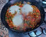 Foto del paso 13 de la receta: Arroz en paellera de mini verduras orgánicas y azafrán