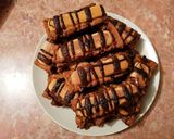 Darált kekszes, nutellás süti, babapiskótával, liszt nélkül recept fázis 2 fotója