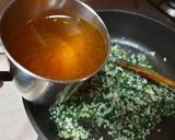 Pas rețetă Orez cu spanac și șofran (Risotto ai spinacci e zafferano) 2 fotografie