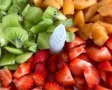 Foto del paso 2 de la receta: Tarta de números con fruta