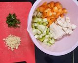 Foto langkah ke 1 dari resep Sup oyong wortel tahu.