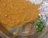 A picture of step 1 of Missa and Aloo stuffed Lachha parantha.