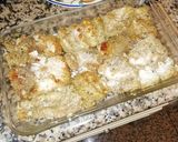 Foto del paso 6 de la receta: Capas de pescado con cremoso relleno de mixto de mariscos