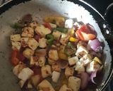 A picture of step 3 of Paneer diwani handi.