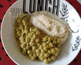 Foto del paso 3 de la receta: Garbanzos con curry verde