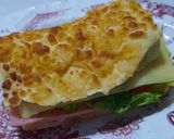 Foto del paso 6 de la receta: Sandwichs primavera (jamón, queso, tomate lechuga)