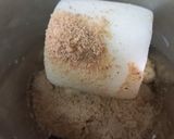 A picture of step 2 of Sharjah shake A healthy shake.
