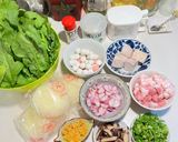 Savory Tangyuan with Taro and Rice Noodles Soup 鹹湯圓芋頭米粉湯【清冰箱料理】的食譜步驟1照片