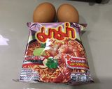 รูปขั้นตอนการทำที่ 1 ของ ไข่เจียวมาม่าต้มยำ