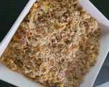 A picture of step 3 of Egg Fried Rice.