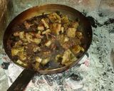 Foto del paso 10 de la receta: Boconchino de matambre de cerdo y arañita al verdeo