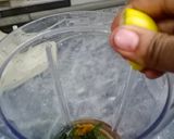 A picture of step 2 of Mint and strawberry margarita ❤❤.