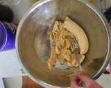 A picture of step 1 of 2 Ingredient banana pancakes.