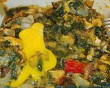 Foto del paso 4 de la receta: Tarta integral verduras/pollo/mozzarella